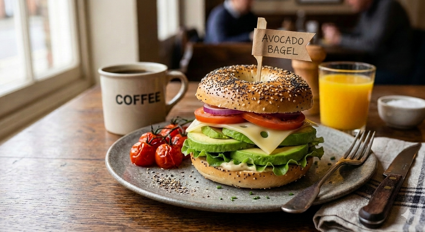 Avocado Bagel