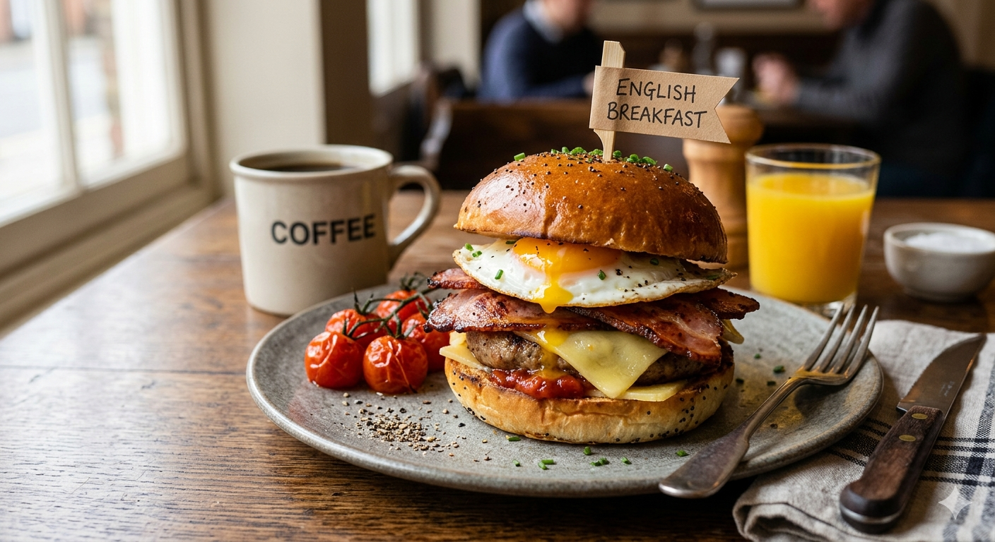 English Breakfast Sandwich
